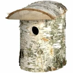 DOBAR Nistkasten, BxHxL: 14 X 22 X 14 Cm, Holz, Weiß