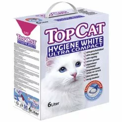 TopCat Katzenstreu »Hygiene White Ultra Compact«, 1 Packung, 5 Kg