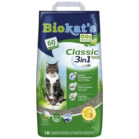BIOKAT'S Katzenstreu »3in1«, 1 Sack, 17,952 Kg 3 BIOKAT'S Katzenstreu »3in1«, 1 Sack, 17,952 Kg