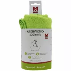 MOSER Handtuch, Grün/grau