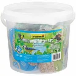 Gartenkrone Vogelfutter »Wildvogelfutter-Set«, 1 Eimer à 2750 G