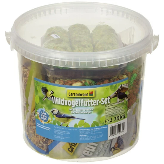 Gartenkrone Vogelfutter »Wildvogelfutter-Set«, 1 Eimer à 2750 G 4 Gartenkrone Vogelfutter »Wildvogelfutter-Set«, 1 Eimer à 2750 G – Bild 2