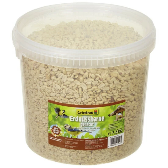 Gartenkrone Vogelfutter »Erdnusskerne «, 1 Eimer à 7300 G 4 Gartenkrone Vogelfutter »Erdnusskerne «, 1 Eimer à 7300 G – Bild 2