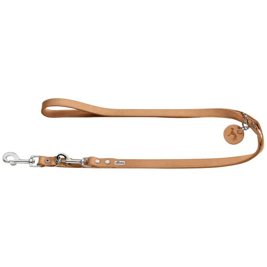 HUNTER Hundeleine, Verstellbar, 1,6/200 Cm, Leder, Natur 3 HUNTER Hundeleine, Verstellbar, 1,6/200 Cm, Leder, Natur