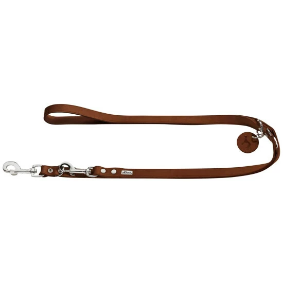 HUNTER Hundeleine, Verstellbar, 2,0/200 Cm, Leder, Cognac 3 HUNTER Hundeleine, Verstellbar, 2,0/200 Cm, Leder, Cognac