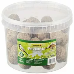 Gartenkrone Vogelfutter »Meisenknödel Ohne Netz«, 1 Eimer à 4250 G