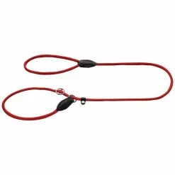 HUNTER Leine Mit Integrierter Halsung, Retriever-Leine Freestyle, 0,8/ 170m, Polyamid (PA) | Nylon, Rot