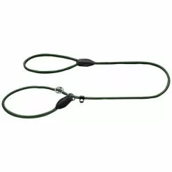 HUNTER Leine Mit Integrierter Halsung, Retriever-Leine Freestyle, 0,8/ 170cm, Polyamid (PA) | Nylon, Olivgrün