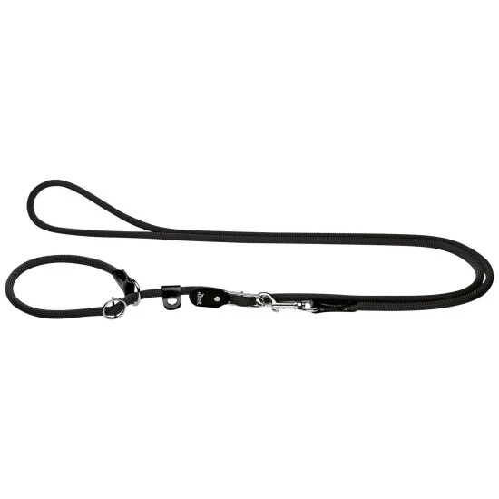 HUNTER Leine Mit Integrierter Halsung, Retriever-Leine Freestyle, 1,0/260 Cm, Polyamid (PA) | Nylon, Schwarz 3 HUNTER Leine Mit Integrierter Halsung, Retriever-Leine Freestyle, 1,0/260 Cm, Polyamid (PA) | Nylon, Schwarz