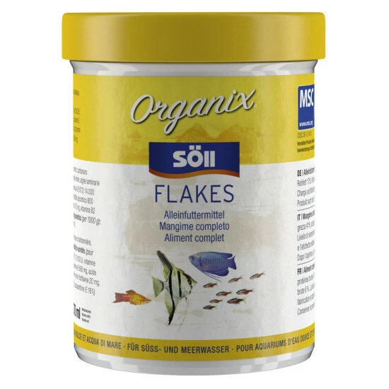SÖLL Zierfischfutter »Organix«, 270 Ml, 28 G 4 SÖLL Zierfischfutter »Organix«, 270 Ml, 28 G – Bild 2