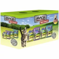 MAC'S Katzen-Nassfutter »Adult«, Fleisch, 1 X 12 X 100g