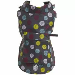 Amtra Hundemantel, Für Hunde, Grau, Mit Gummiband, Muster: Punkte