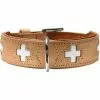 HUNTER Halsband »Swiss«, Gr. S-M, Natur/beige -Günstiges Tierbedarf Geschäft unnamed file 7461