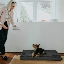 HUNTER Orthopädische Hundematte, BxL: 65 X 100 Cm, Schwarz -Günstiges Tierbedarf Geschäft unnamed file 7483