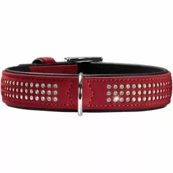 HUNTER Halsband »Softie«, Gr. M, Rot/schwarz -Günstiges Tierbedarf Geschäft unnamed file 7569