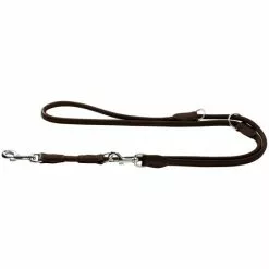HUNTER Führleine »Round & Soft«, Gr. 200 Cm, Dunkelbraun