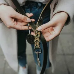 HUNTER Führleine, Gr. 250 Cm, Olivgrün -Günstiges Tierbedarf Geschäft unnamed file 7639