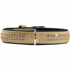 HUNTER Halsband »Softie«, Gr. XS, Beige/schwarz -Günstiges Tierbedarf Geschäft unnamed file 7690