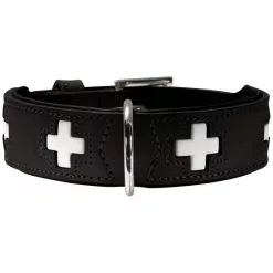 HUNTER Halsband »Swiss«, Gr. L-XL, Schwarz -Günstiges Tierbedarf Geschäft unnamed file 7811