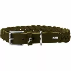 HUNTER Halsband, Gr. S, Olivgrün -Günstiges Tierbedarf Geschäft unnamed file 7941