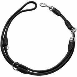 HUNTER Führleine »Round & Soft«, Gr. 200 Cm, Schwarz -Günstiges Tierbedarf Geschäft unnamed file 8001