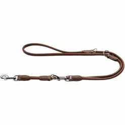 HUNTER Führleine »Round & Soft«, Gr. 200 Cm, Braun