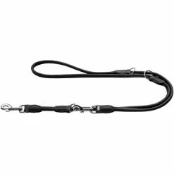 HUNTER Führleine »Round & Soft«, Gr. 200 Cm, Schwarz