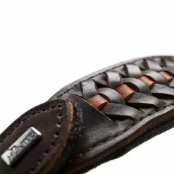 HUNTER Halsband, Gr. M-L, Dunkelbraun/schwarz -Günstiges Tierbedarf Geschäft unnamed file 8031