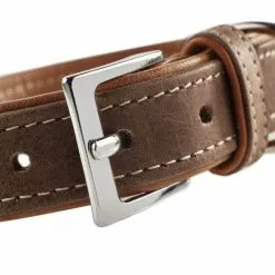 HUNTER Halsband, Gr. M, Tabakbraun/cognacfarben -Günstiges Tierbedarf Geschäft unnamed file 8044