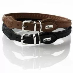 HUNTER Halsband »Round & Soft«, Gr. S-M, Braun -Günstiges Tierbedarf Geschäft unnamed file 8099