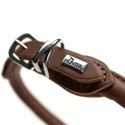 HUNTER Halsband »Round & Soft«, Gr. S-M, Braun -Günstiges Tierbedarf Geschäft unnamed file 8100