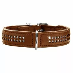 HUNTER Halsband, Gr. S-M, Cognacfarben -Günstiges Tierbedarf Geschäft unnamed file 8475
