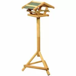 DOBAR Vogelhaus, Für Vögel, Kiefernholz/Bitumen, Natur/grün -Günstiges Tierbedarf Geschäft unnamed file 85