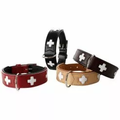 HUNTER Halsband »Swiss«, Gr. S-M, Natur/beige -Günstiges Tierbedarf Geschäft unnamed file 8502