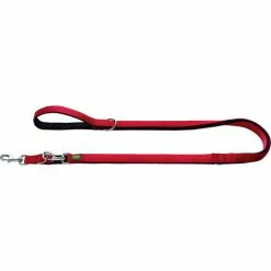 HUNTER Führleine, Gr. 300 Cm, Rot/schwarz