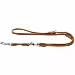 HUNTER Führleine, Gr. 200 Cm, Cognacfarben -Günstiges Tierbedarf Geschäft unnamed file 8771