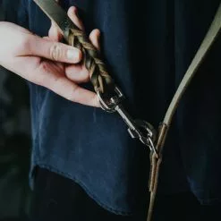 HUNTER Führleine, Gr. 200 Cm, Olivgrün -Günstiges Tierbedarf Geschäft unnamed file 8777