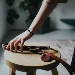 HUNTER Führleine, Gr. 200 Cm, Cognacfarben/schwarz -Günstiges Tierbedarf Geschäft unnamed file 8788