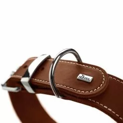 HUNTER Halsband, Gr. XXS-XS, Cognacfarben -Günstiges Tierbedarf Geschäft unnamed file 8927