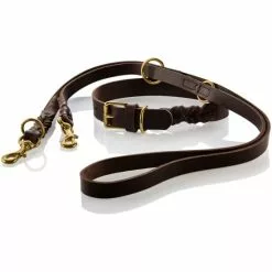 HUNTER Halsband, Gr. S-M, Dunkelbraun -Günstiges Tierbedarf Geschäft unnamed file 8939