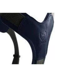 HUNTER Geschirr »Aalborg«, S, Rindsleder/nylon, Dunkelblau/grau -Günstiges Tierbedarf Geschäft unnamed file 9060