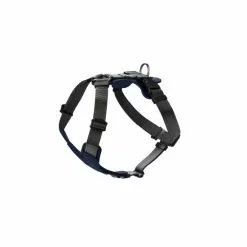 HUNTER Geschirr »Aalborg«, S, Rindsleder/nylon, Dunkelblau/grau -Günstiges Tierbedarf Geschäft unnamed file 9061