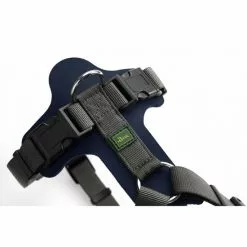 HUNTER Geschirr »Aalborg«, M, Rindsleder/nylon, Dunkelblau/grau -Günstiges Tierbedarf Geschäft unnamed file 9063