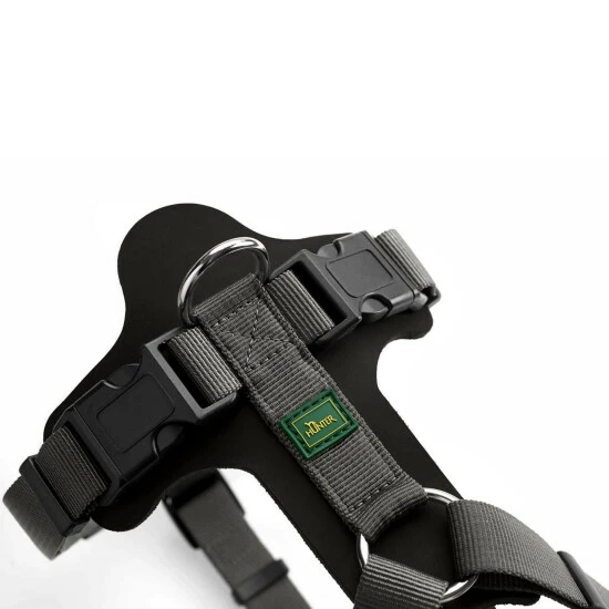 HUNTER Geschirr »Aalborg«, S, Rindsleder/nylon, Schwarz/grau 4 HUNTER Geschirr »Aalborg«, S, Rindsleder/nylon, Schwarz/grau – Bild 2