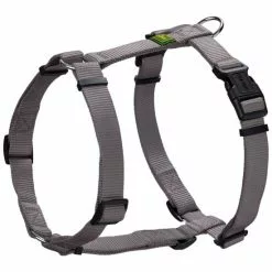 HUNTER Geschirr, M-L, Nylon, Grau