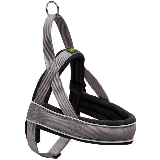 HUNTER Hunde-Geschirr, S-M, Nylon/fleece, Grau 3 HUNTER Hunde-Geschirr, S-M, Nylon/fleece, Grau