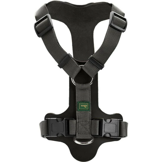 HUNTER Geschirr »Aalborg«, M-L, Rindsleder/nylon, Schwarz/grau 3 HUNTER Geschirr »Aalborg«, M-L, Rindsleder/nylon, Schwarz/grau