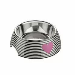 HUNTER Futternapf »Biri«, Edelstahl, Weiß/schwarz, 0,7 L