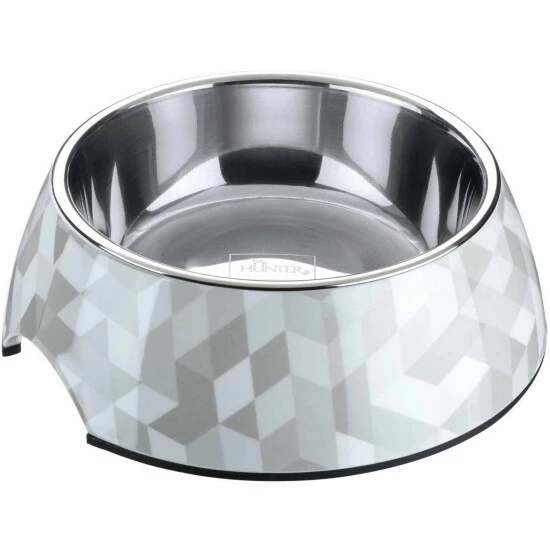 HUNTER Futternapf »Baku«, Edelstahl, Weiß/grau, 0,7 L 3 HUNTER Futternapf »Baku«, Edelstahl, Weiß/grau, 0,7 L