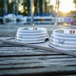 HUNTER Futternapf, Edelstahl, Grau -Günstiges Tierbedarf Geschäft unnamed file 9551